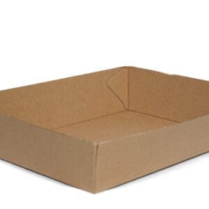 Medium Brown Corrugated Tray 250 Pcs/CTN
