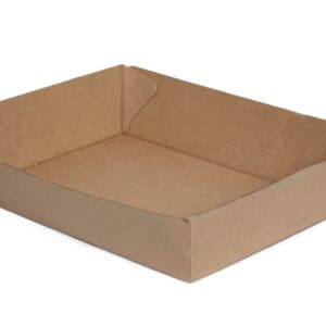Large Plain Brown Corrugated Tray 250 Pcs/CTN